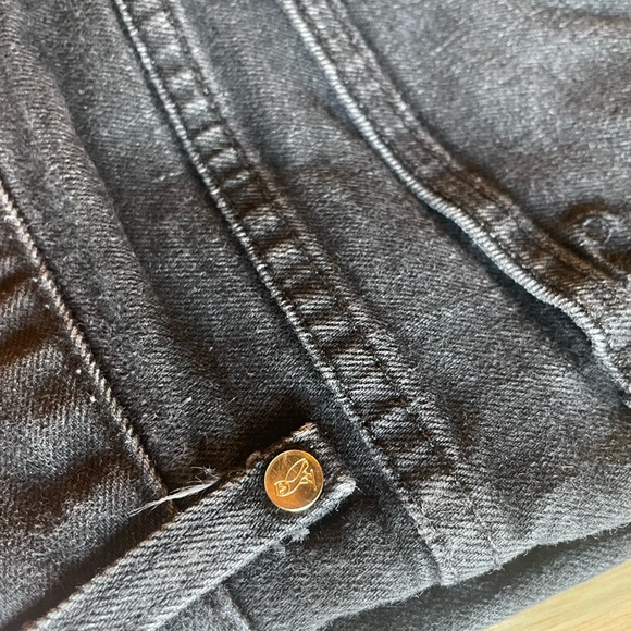 OVO Salvage Denim Black Jeans - Picture 1 of 6
